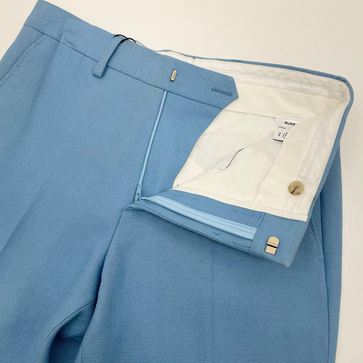 【中古】BURBERRY London England | バーバリーロンドンイングランド スラックス ライトブルー サイズ：44【尾張小牧店】