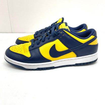 NIKE | ナイキ Dunk Low 'Michigan' スニーカー 27.5cm DD1391-700 イエロー【尾張小牧店】