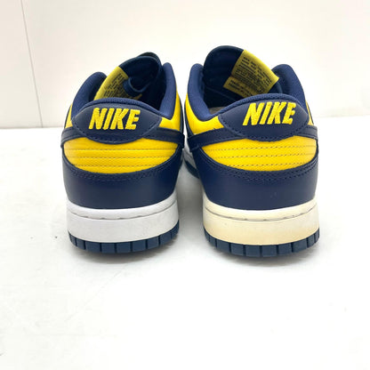 NIKE | ナイキ Dunk Low 'Michigan' スニーカー 27.5cm DD1391-700 イエロー【尾張小牧店】