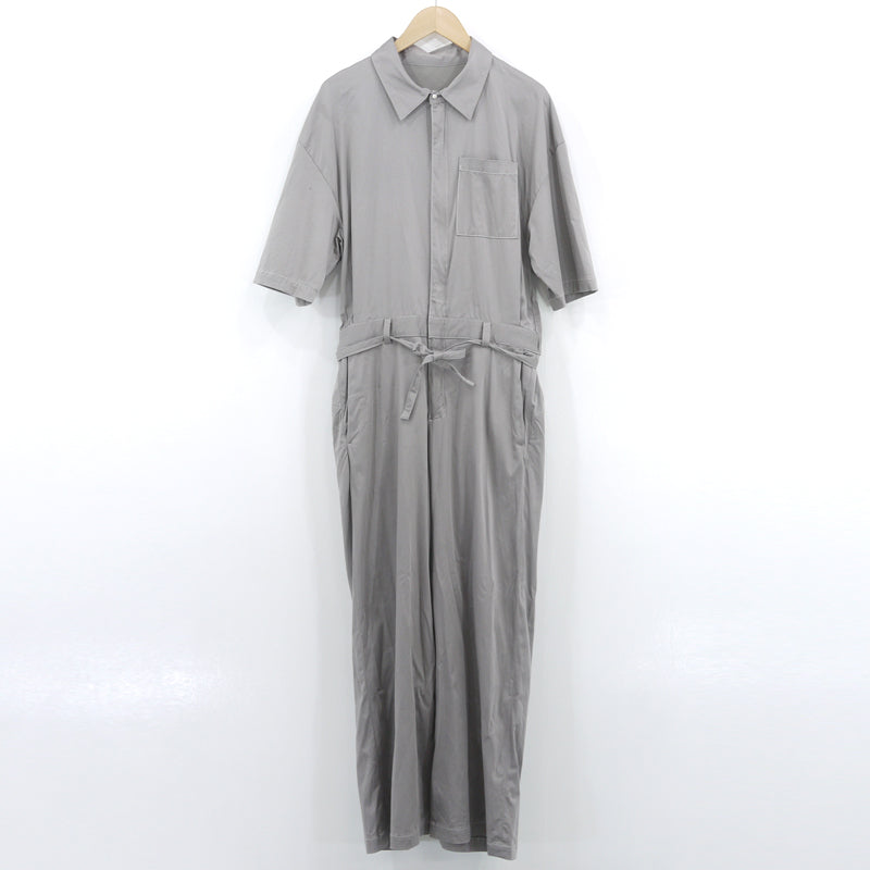 CUPRA COTTON H/S JUMP SUITS ツナギ 102007001 グレー サイズ：M【尾張小牧店】