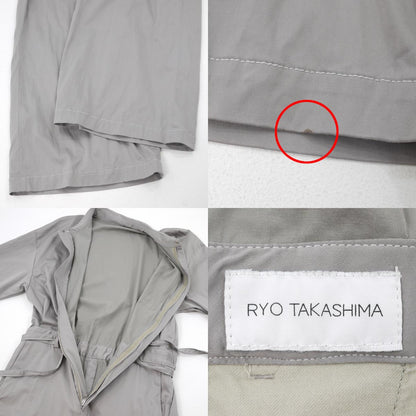 CUPRA COTTON H/S JUMP SUITS ツナギ 102007001 グレー サイズ：M【尾張小牧店】