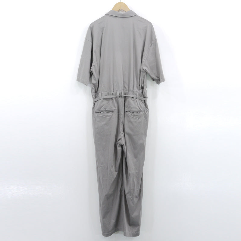 CUPRA COTTON H/S JUMP SUITS ツナギ 102007001 グレー サイズ：M【尾張小牧店】