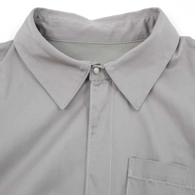 CUPRA COTTON H/S JUMP SUITS ツナギ 102007001 グレー サイズ：M【尾張小牧店】