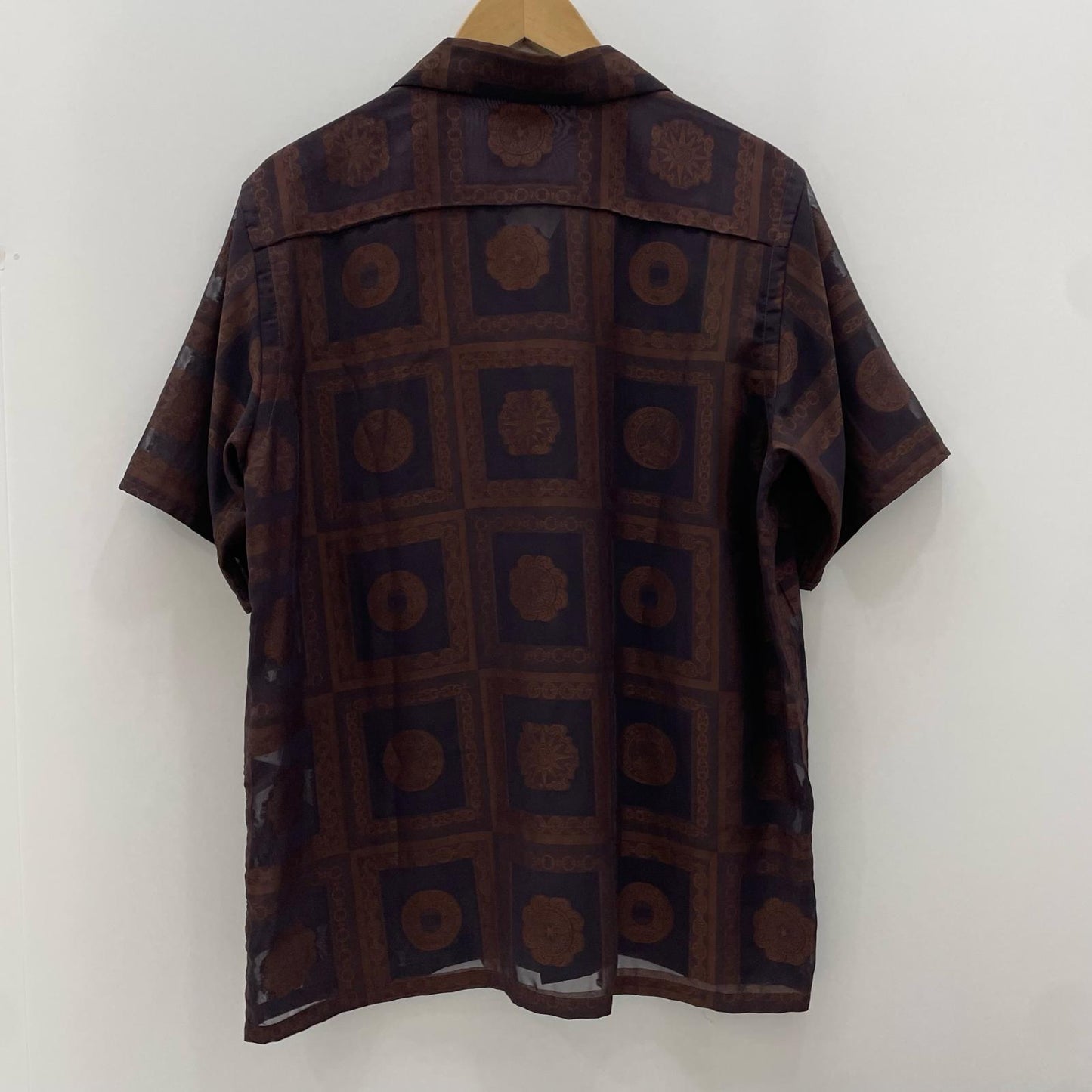 Needles | ニードルス S/S Classic Shirt 半袖シャツ MR135 ブラウン サイズ：S【尾張小牧店】