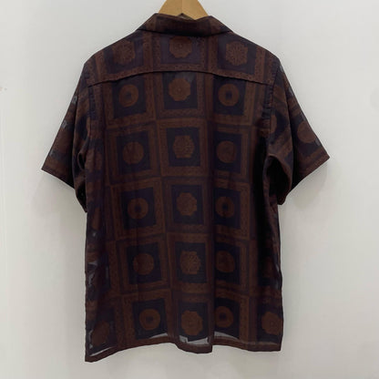 Needles | ニードルス S/S Classic Shirt 半袖シャツ MR135 ブラウン サイズ：S【尾張小牧店】