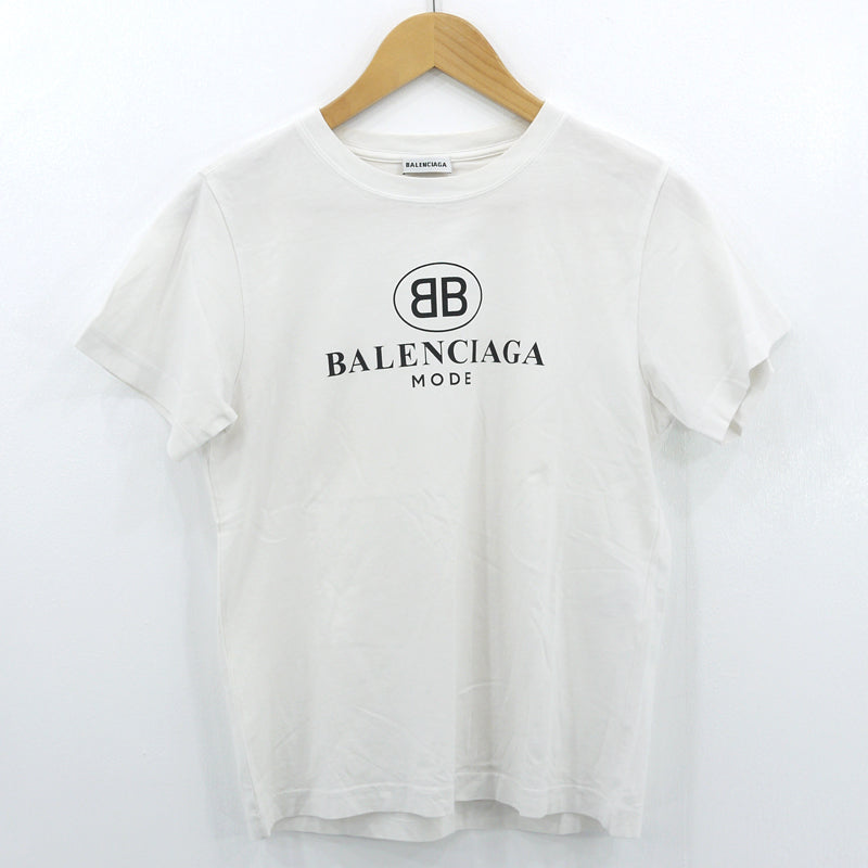 BALENCIAGA | バレンシアガ 半袖Ｔシャツ ホワイト サイズ：L【尾張小牧店】