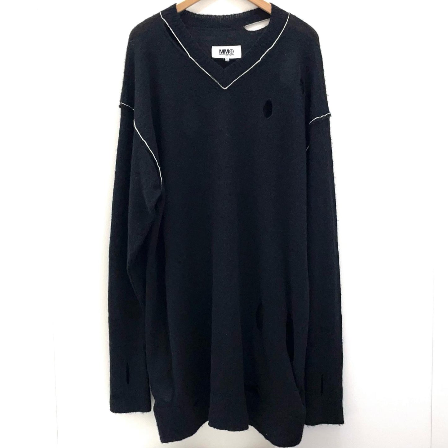 MM6(Maison Margiela) | エムエムシックスメゾンマルジェラ セーター ブラック サイズ：S【尾張小牧店】