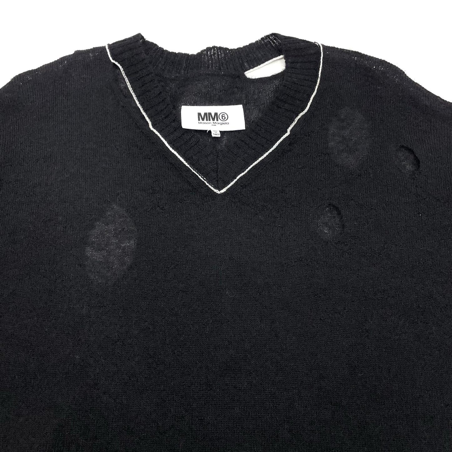 MM6(Maison Margiela) | エムエムシックスメゾンマルジェラ セーター ブラック サイズ：S【尾張小牧店】