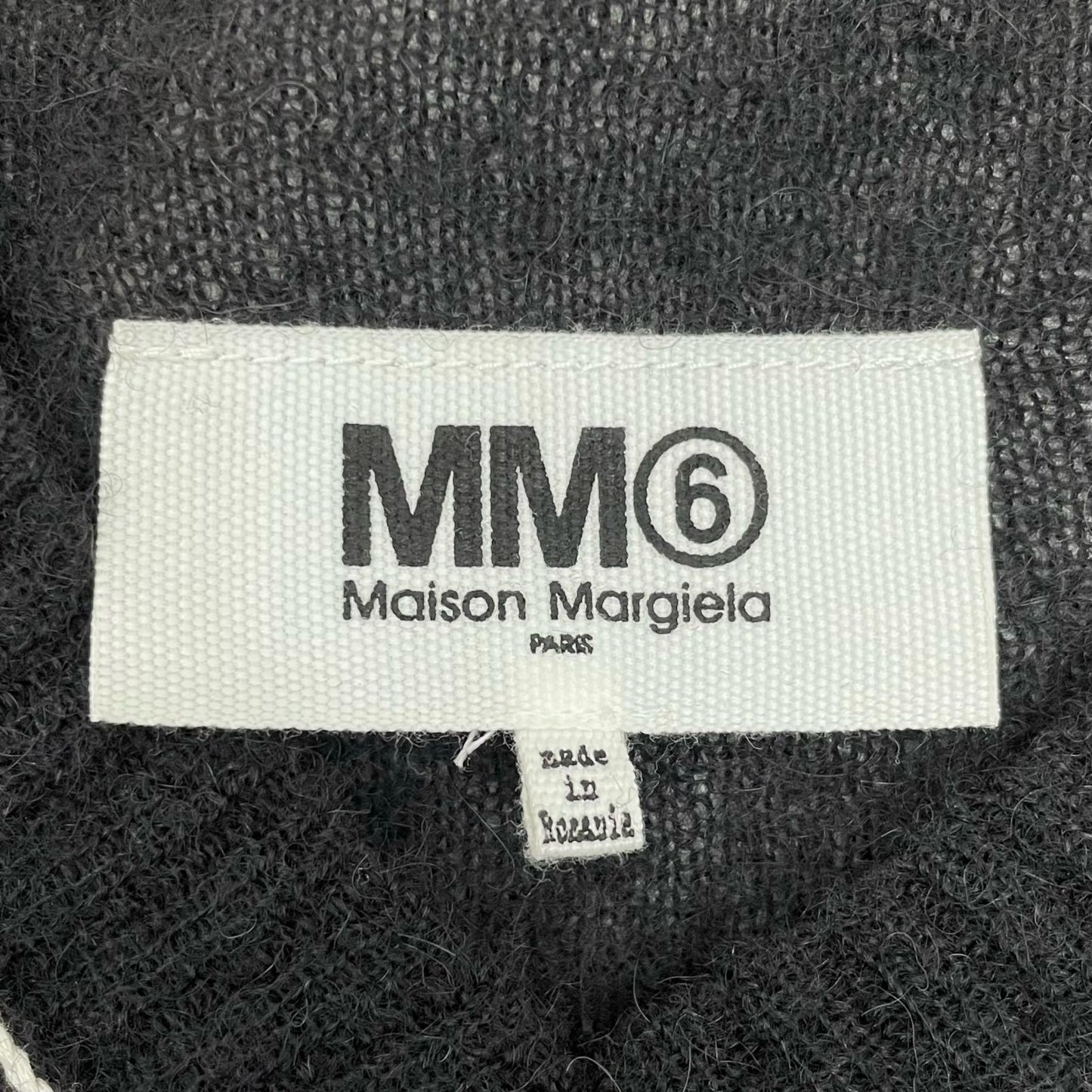 MM6(Maison Margiela) | エムエムシックスメゾンマルジェラ セーター ブラック サイズ：S【尾張小牧店】