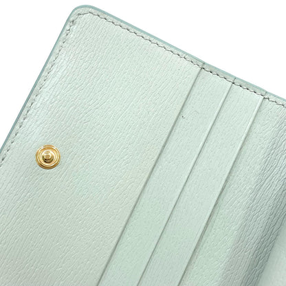 GUCCI | グッチ 二つ折り財布 ペールグリーン【尾張小牧店】