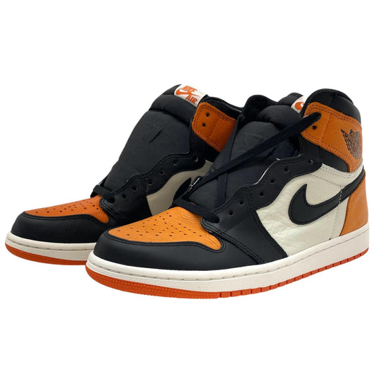 NIKE | ナイキ Air Jordan 1 Retro High OG スニーカー 555088-005 オレンジ×ブラック 27cm【尾張小牧店】