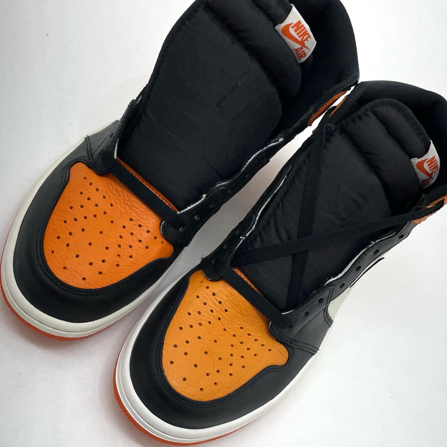 NIKE | ナイキ Air Jordan 1 Retro High OG スニーカー 555088-005 オレンジ×ブラック 27cm【尾張小牧店】