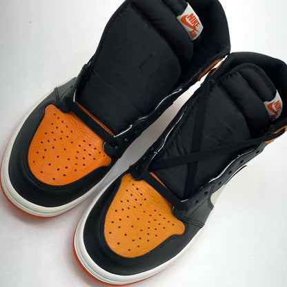 NIKE | ナイキ Air Jordan 1 Retro High OG スニーカー 555088-005 オレンジ×ブラック 27cm【尾張小牧店】