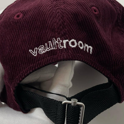 CORDUROY VR LOGO CAP キャップ ワインレッド【尾張小牧店】