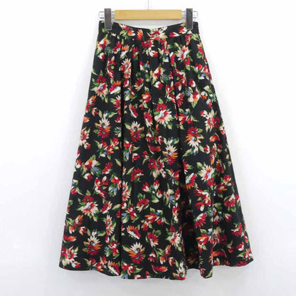 CLANE | クラネ BRIGHT FLOWER BOLUME SKIRT スカート 12109-2971 ブラック サイズ：1【尾張小牧店】