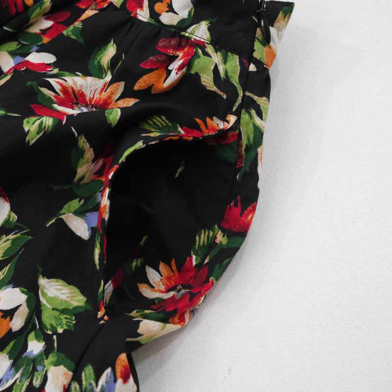 CLANE | クラネ BRIGHT FLOWER BOLUME SKIRT スカート 12109-2971 ブラック サイズ：1【尾張小牧店】