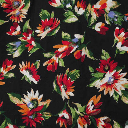 CLANE | クラネ BRIGHT FLOWER BOLUME SKIRT スカート 12109-2971 ブラック サイズ：1【尾張小牧店】