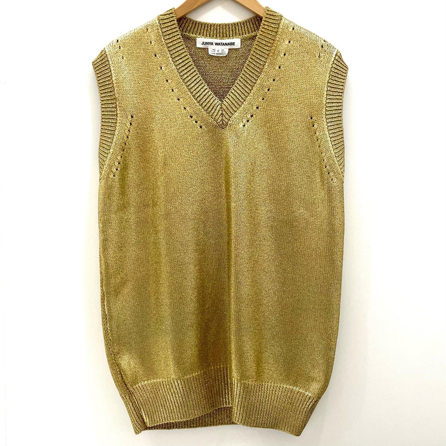 COMME des GARCONS | コムデギャルソン ベスト JI-N019 ゴールド サイズ：S【尾張小牧店】