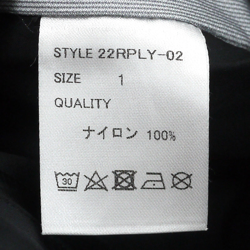 REPLAY | リプレイ CTHY eVent TECH HOODED JACKET マウンテンパーカー 22RPLY-02 ブラック サイズ：1【尾張小牧店】