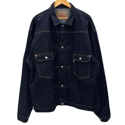 【中古】SAPEur | サプール　名古屋限定 Limited Edition Releases DRYWASH デニムジャケット A0023-515 ネイビー サイズ：XL【尾張小牧店】