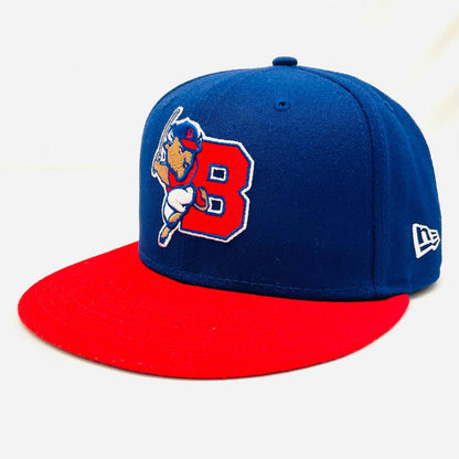 NEW ERA | ニューエラ 7 3/8 (58.7cm) バイソンズ キャップ ブルー×レッド【尾張小牧店】