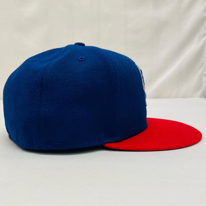 NEW ERA | ニューエラ 7 3/8 (58.7cm) バイソンズ キャップ ブルー×レッド【尾張小牧店】