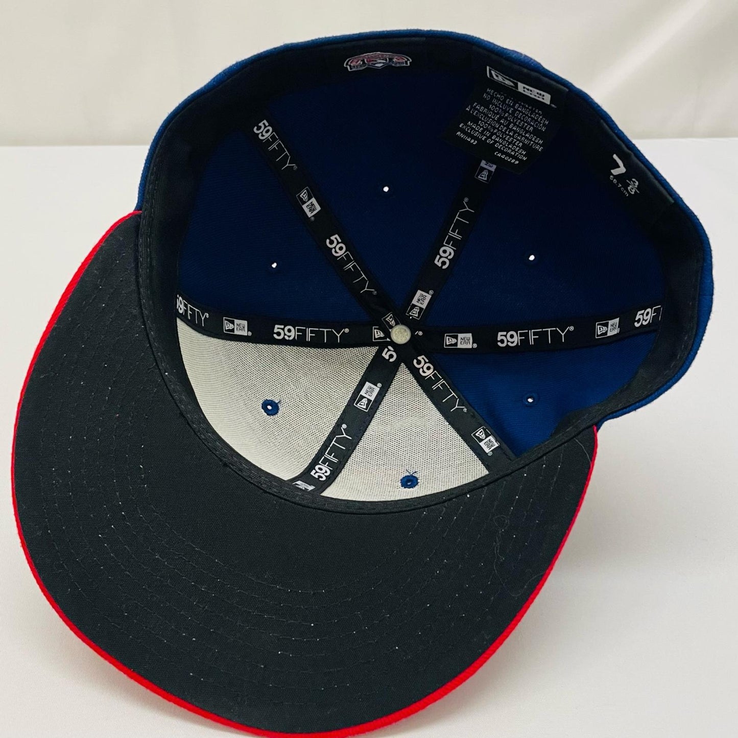 NEW ERA | ニューエラ 7 3/8 (58.7cm) バイソンズ キャップ ブルー×レッド【尾張小牧店】