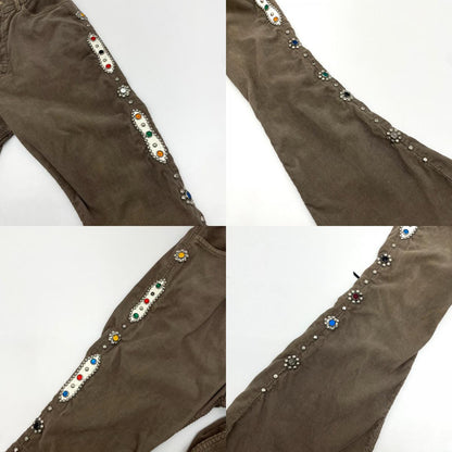 【中古】KAPITAL | キャピタル STUDS FLEA CORDUROY PANTS コーデュロイパンツ ブラウン サイズ：S【尾張小牧店】