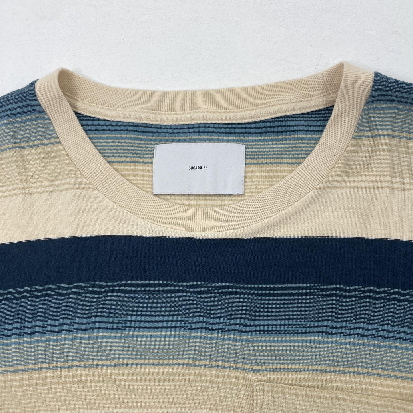 SUGARHILL | シュガーヒル MULTI STRIPE TEE 半袖Ｔシャツ 2441000909 ベージュなど サイズ：2【尾張小牧店】