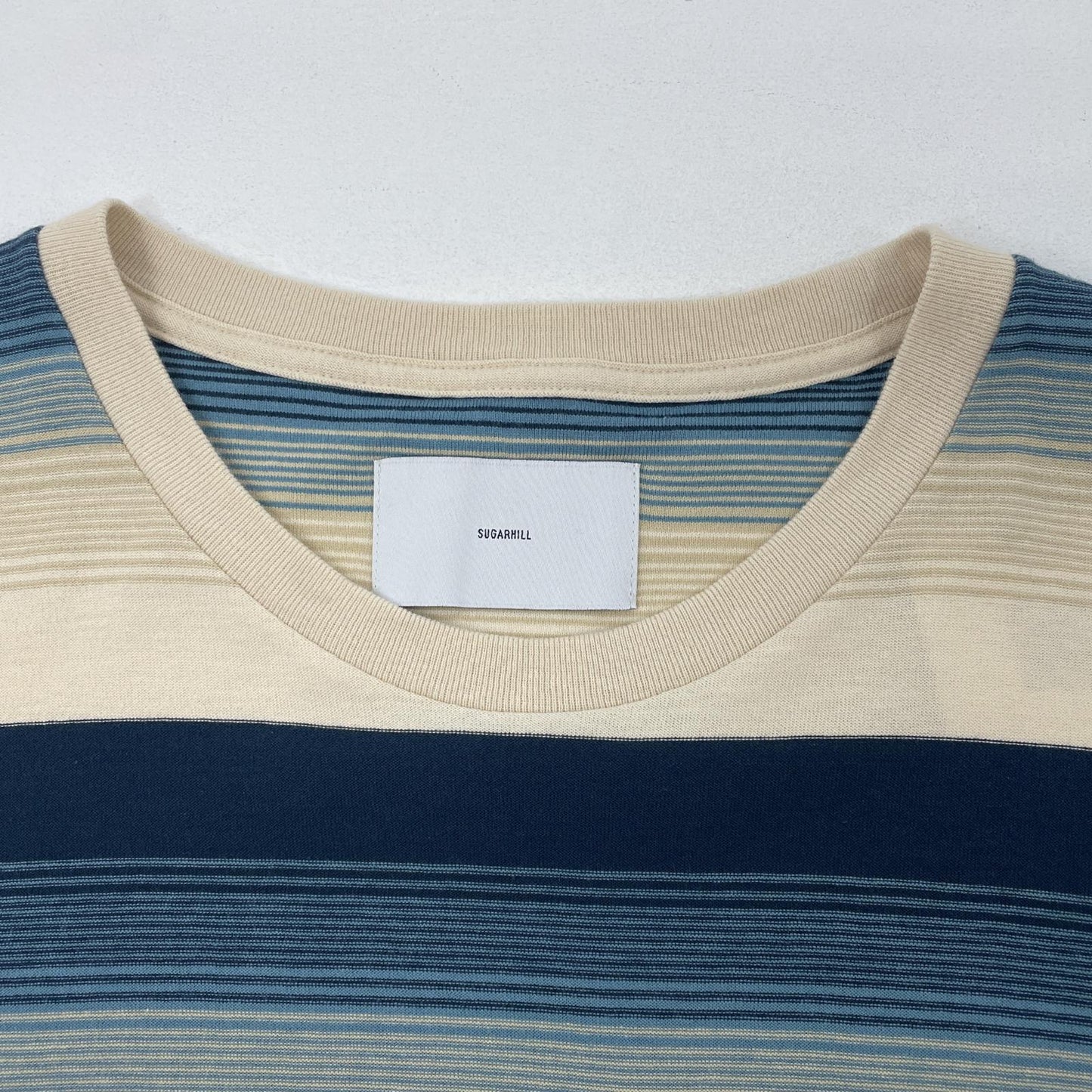 SUGARHILL | シュガーヒル MULTI STRIPE TEE 半袖Ｔシャツ 2441000909 ベージュなど サイズ：3【尾張小牧店】
