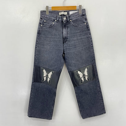 Our Legacy | アワーレガシー THIRD CUT SCHMETTERLING PATCH DENIM デニムパンツ ブラック サイズ：28【尾張小牧店】