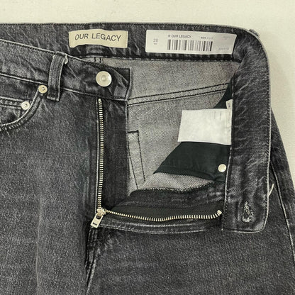 Our Legacy | アワーレガシー THIRD CUT SCHMETTERLING PATCH DENIM デニムパンツ ブラック サイズ：28【尾張小牧店】