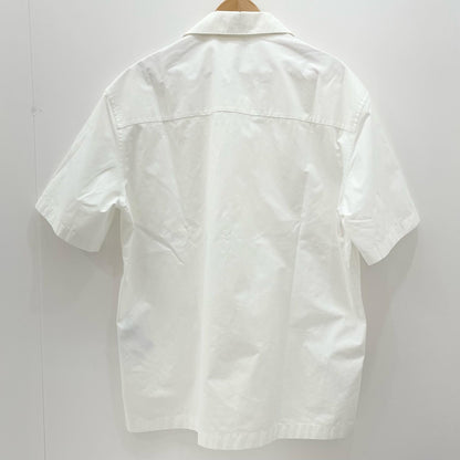 JIL SANDER | ジルサンダー オーガニックコットンポプリンシャツ 半袖シャツ J22DL0112 ホワイト サイズ：38【尾張小牧店】
