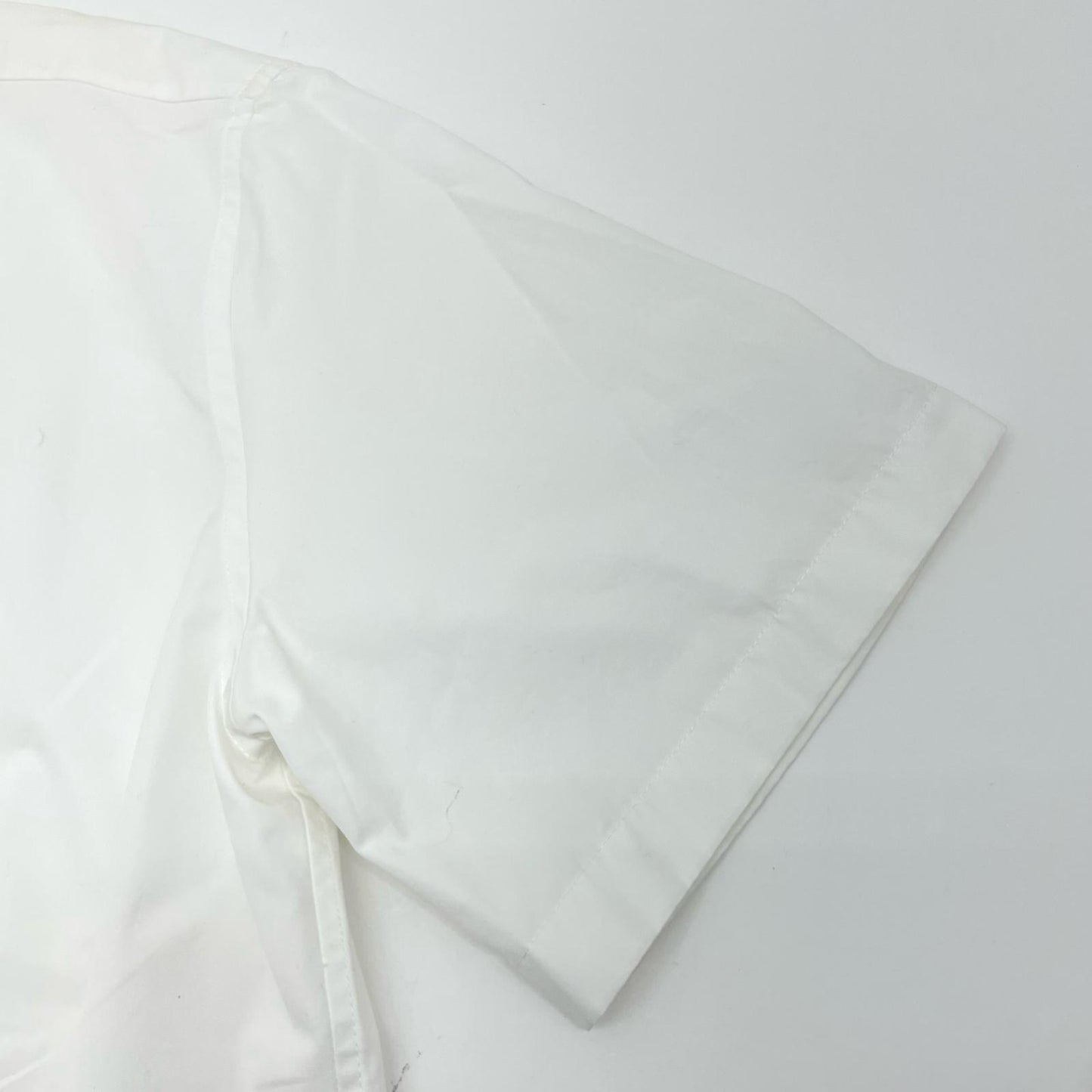 JIL SANDER | ジルサンダー オーガニックコットンポプリンシャツ 半袖シャツ J22DL0112 ホワイト サイズ：38【尾張小牧店】