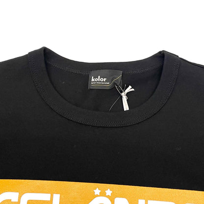 kolor | カラー 半袖Ｔシャツ 24SCM-T08205 ブラック サイズ：3【尾張小牧店】