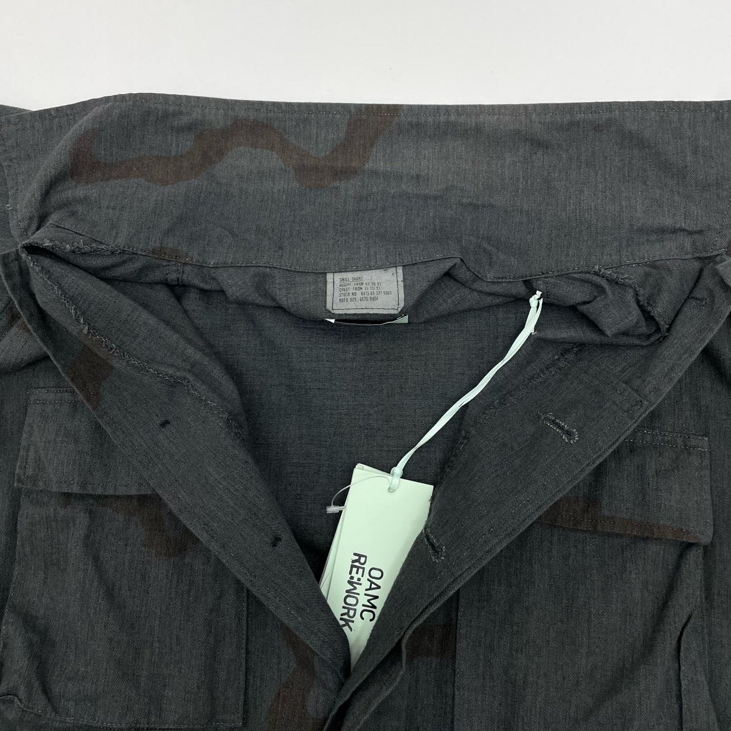 OAMC | オーエーエムシー Sport jackets RE:WORK BDU SHIRT その他アウター 24E28OAX07 グレー サイズ：S【尾張小牧店】
