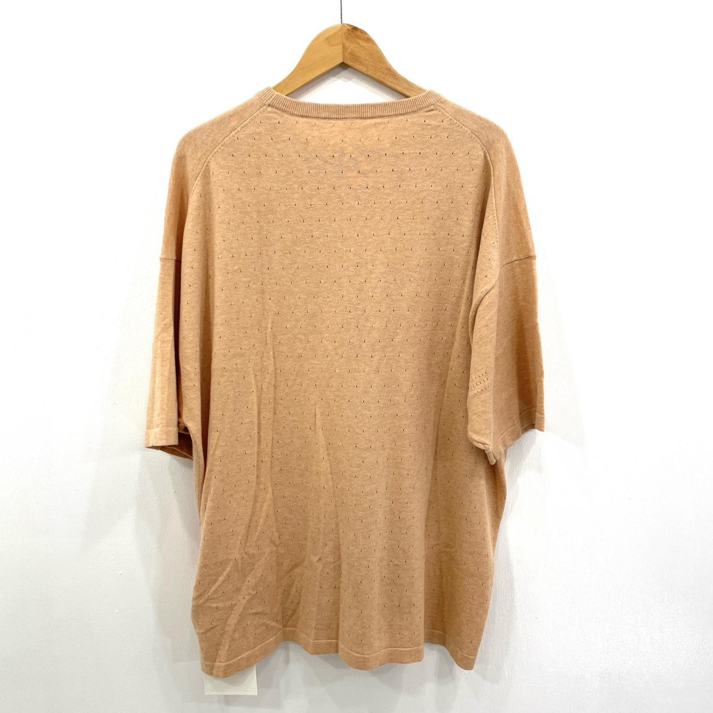 PHINGERIN | フィンガリン STROKE KNIT TEE MESH S/S 半袖Ｔシャツ PD-241-KN-041 ベージュ サイズ：XL【尾張小牧店】