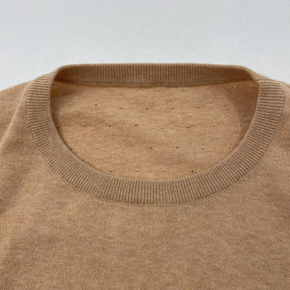 PHINGERIN | フィンガリン STROKE KNIT TEE MESH S/S 半袖Ｔシャツ PD-241-KN-041 ベージュ サイズ：XL【尾張小牧店】
