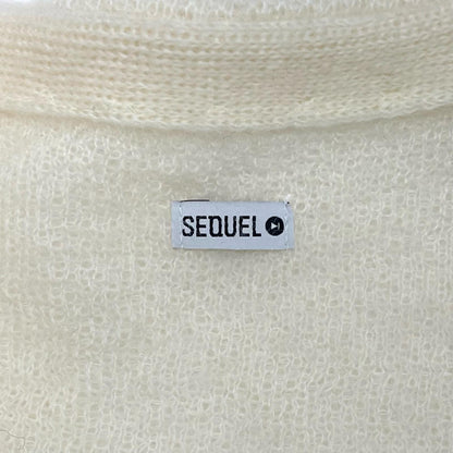 SEQUEL | シークエル カーディガン SQ-23AW-KN-02 ホワイト サイズ：XL【尾張小牧店】