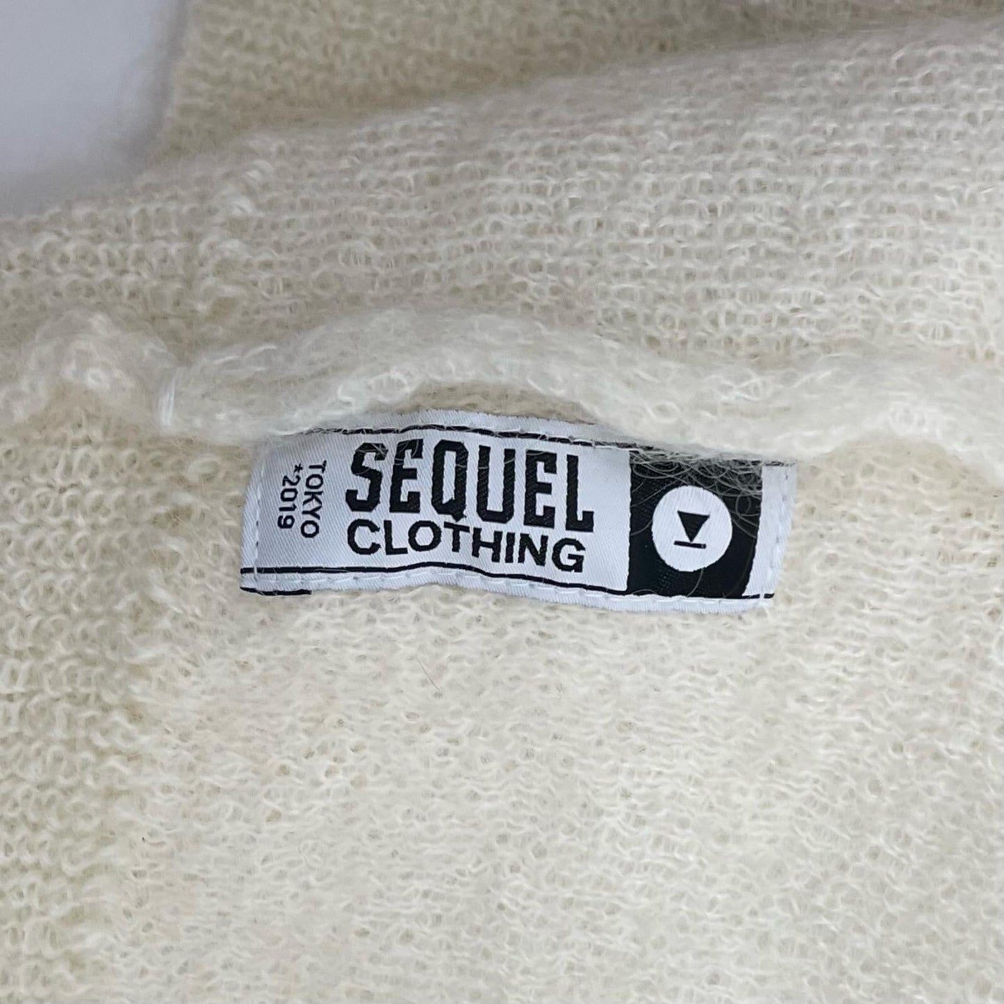SEQUEL | シークエル カーディガン SQ-23AW-KN-02 ホワイト サイズ：XL【尾張小牧店】