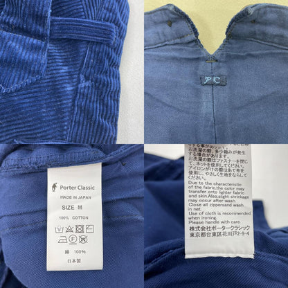 【中古】PORTER CLASSIC | ポータークラシック 21AW CORDUROY 2-TONE GENERATION PANTS コーデュロイパンツ ブルー サイズ：M【尾張小牧店】