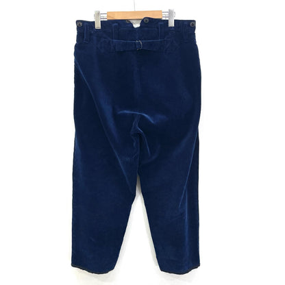 【中古】PORTER CLASSIC | ポータークラシック 21AW CORDUROY 2-TONE GENERATION PANTS コーデュロイパンツ ブルー サイズ：M【尾張小牧店】