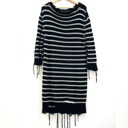 Maison Margiela | メゾンマルジェラ ワンピース KS00134782 ブラック×ホワイト サイズ：S【尾張小牧店】
