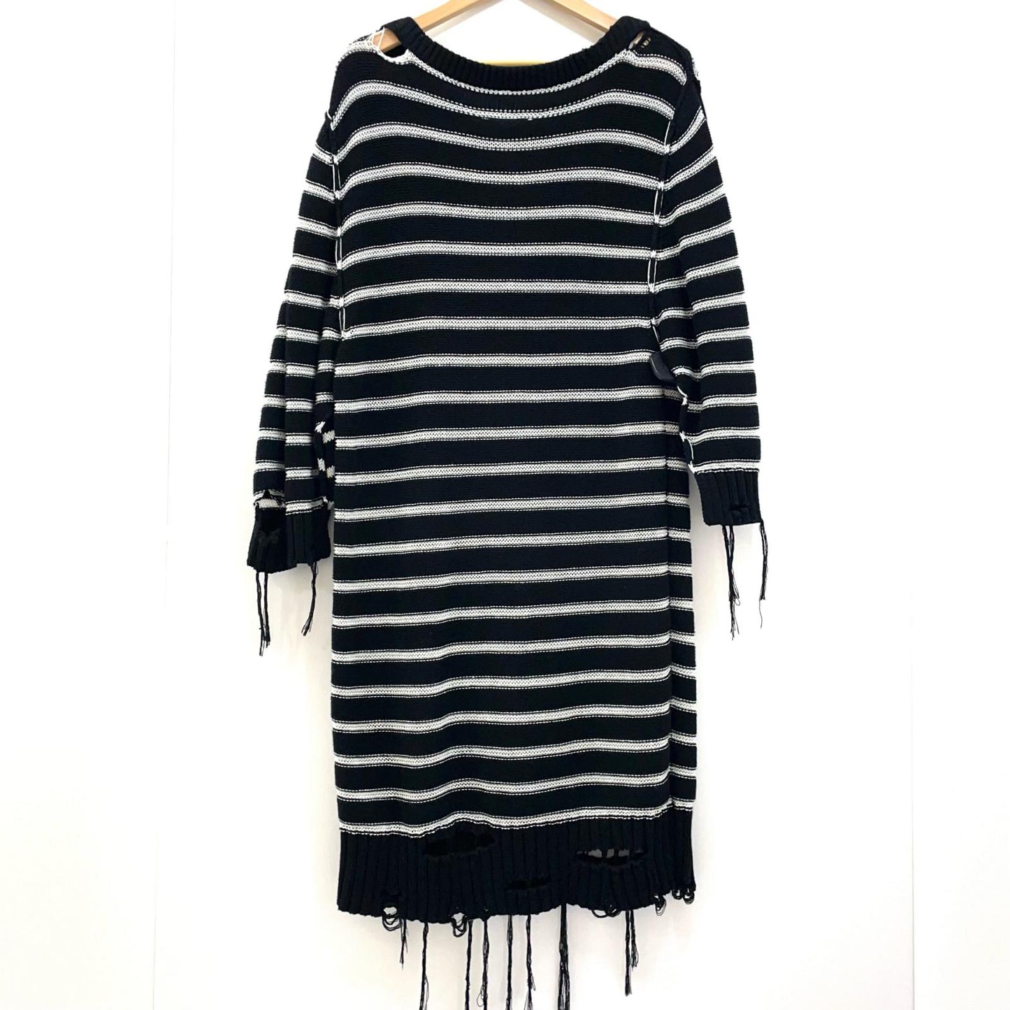 Maison Margiela | メゾンマルジェラ ワンピース KS00134782 ブラック×ホワイト サイズ：S【尾張小牧店】
