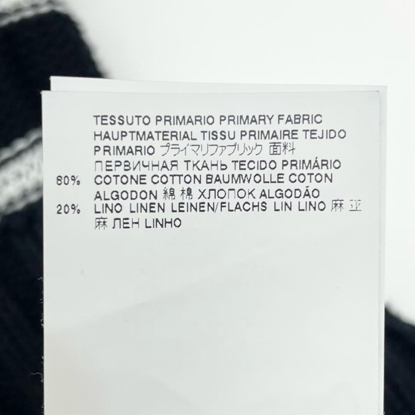 Maison Margiela | メゾンマルジェラ ワンピース KS00134782 ブラック×ホワイト サイズ：S【尾張小牧店】