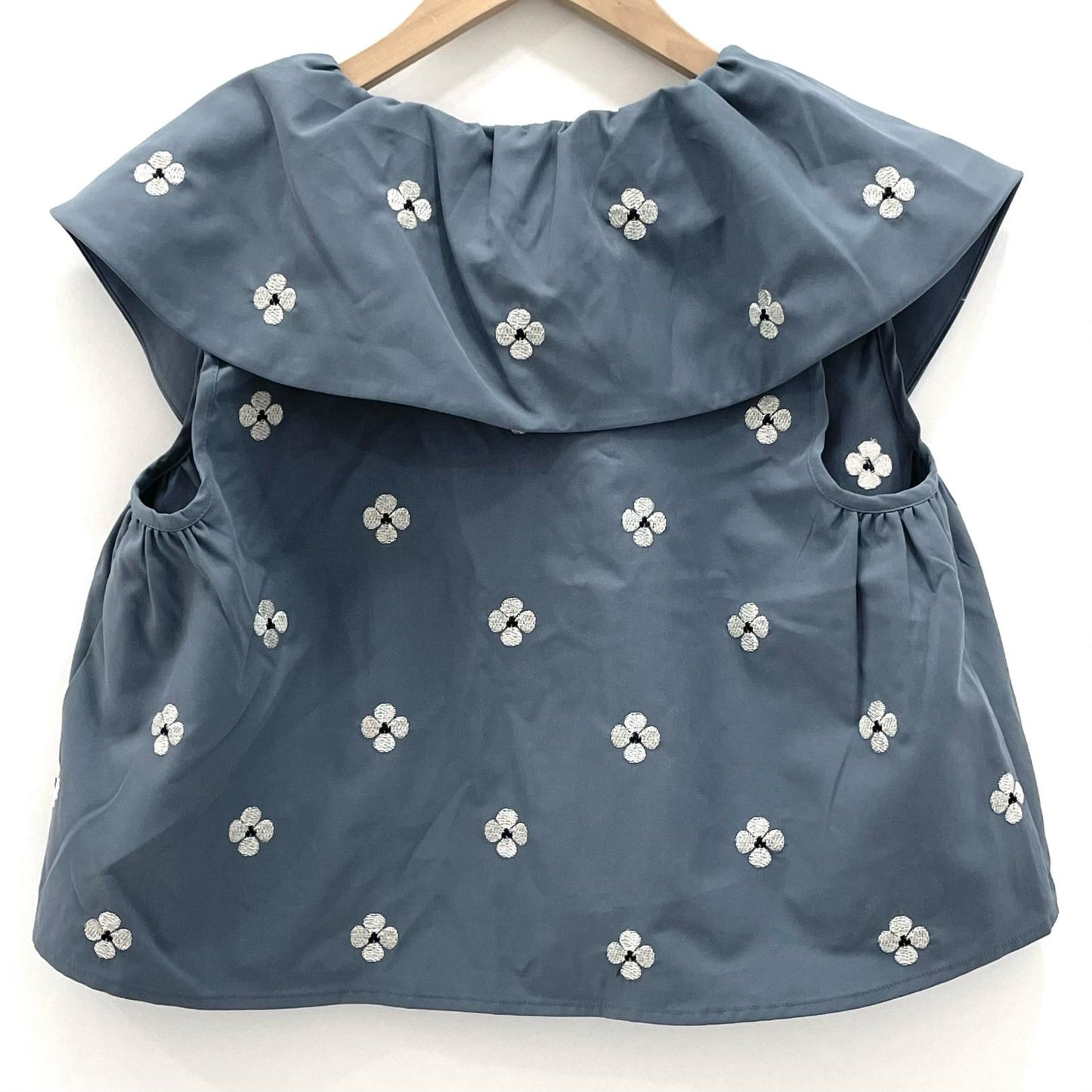 ブラウス 2407-LIL-FBL0036 ブルーグレー サイズ：FreeSize【尾張小牧店】