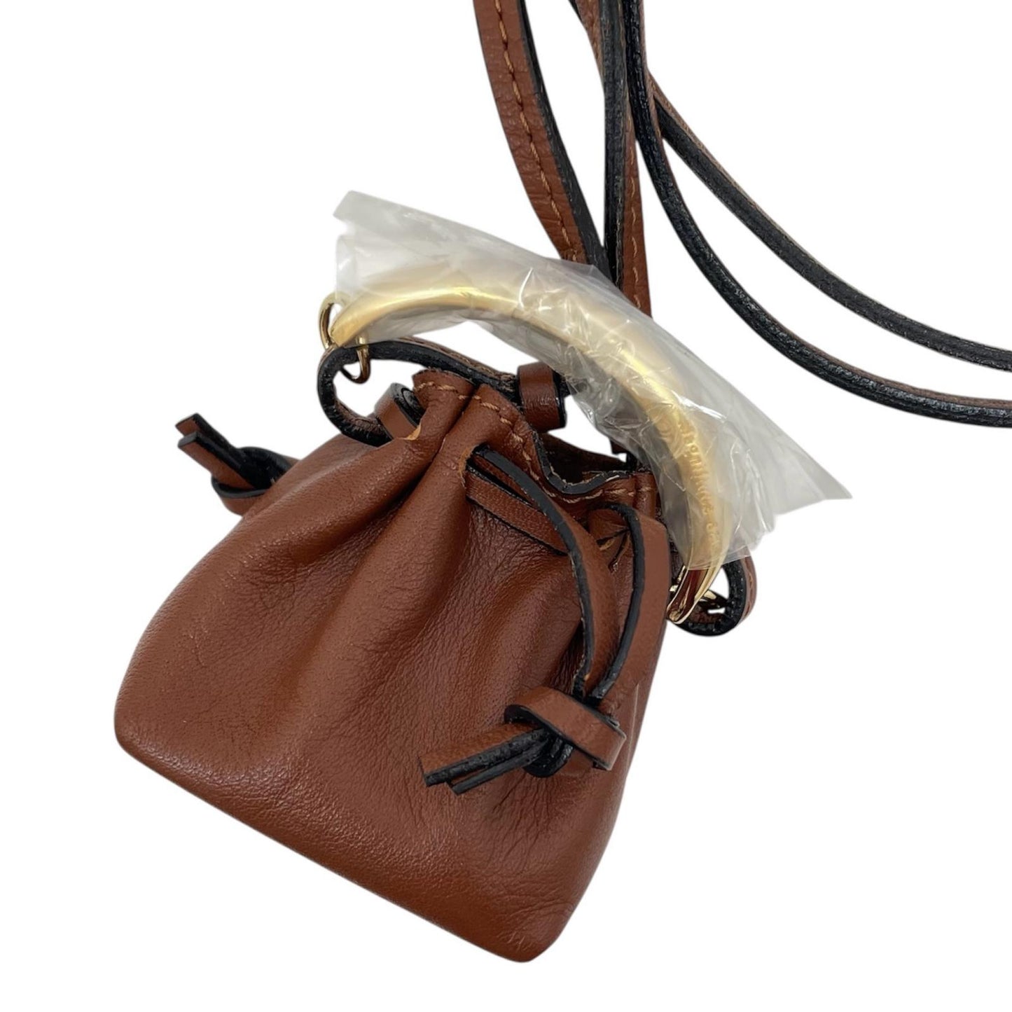 PURSE LEATHER ネックレス ネックレス ブラウン【尾張小牧店】