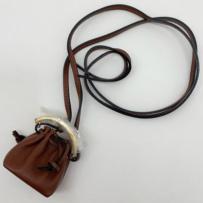 PURSE LEATHER ネックレス ネックレス ブラウン【尾張小牧店】