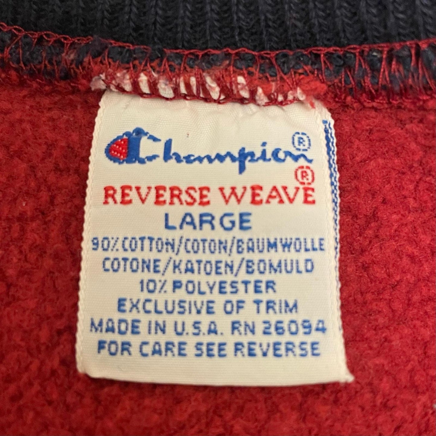 Champion | チャンピオン スウェット レッド サイズ：L【尾張小牧店】