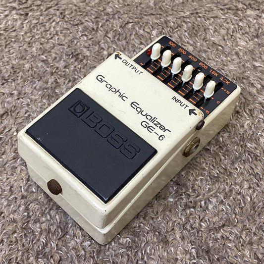 BOSS | ボス 楽器 GE-6 Graphic Equalizer【尾張小牧店】